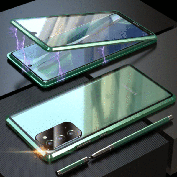 metallfodrall tillSamsung S20 plus grön