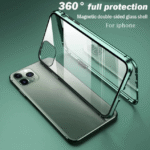 metallfodrall till iphone 11 pro grön