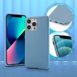 Matt TPU-fodral för iPhone 11 gråblå