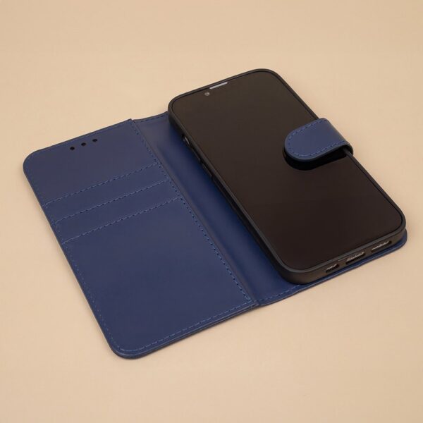 Smart Classic case for iPhone 16 Pro max blue - Image 4