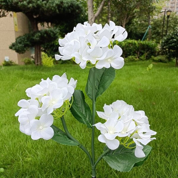 Light Solar LED Lamp  Hydrangeas 3000K - Image 4
