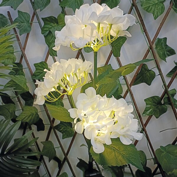 Light Solar LED Lamp  Hydrangeas 3000K - Image 5