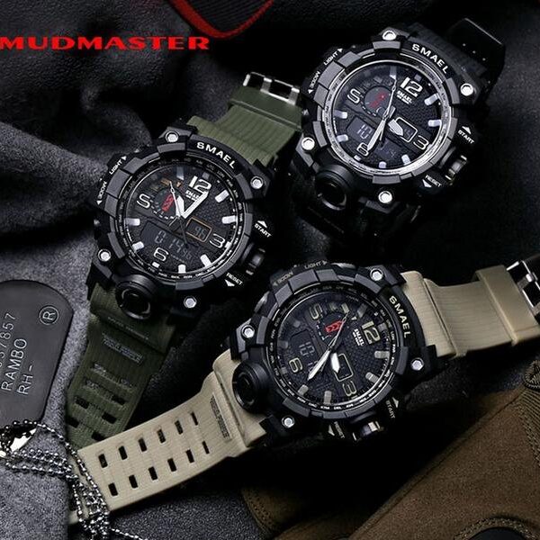 sport militär klocka - Image 3