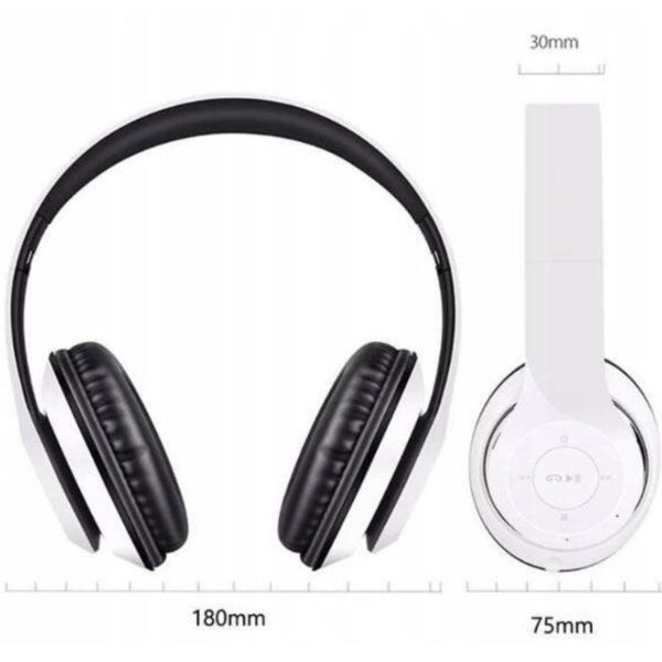 2 st Trådlös hörlurar P47 vit - Image 4