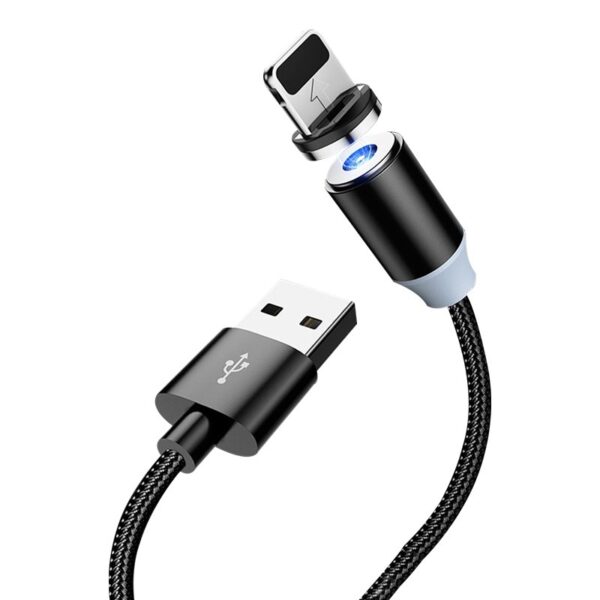 2 st usb-c magnet laddare svart