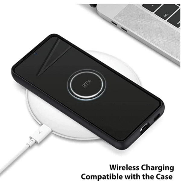 Mjukt Silikon fodral till Samsung S21svart - Image 4