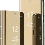 Flipcase för Samsung S22 guld