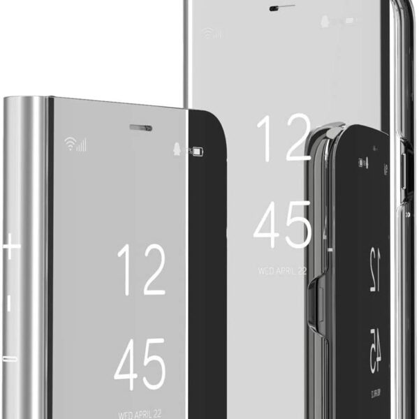 Flipcase för  iphone 14 plus silver