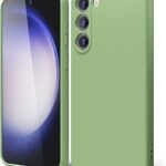 silcon fodral för Samsung  S23 mörkgrön