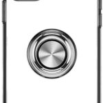 tunn fodral med ring för iphone 12 mini|vit