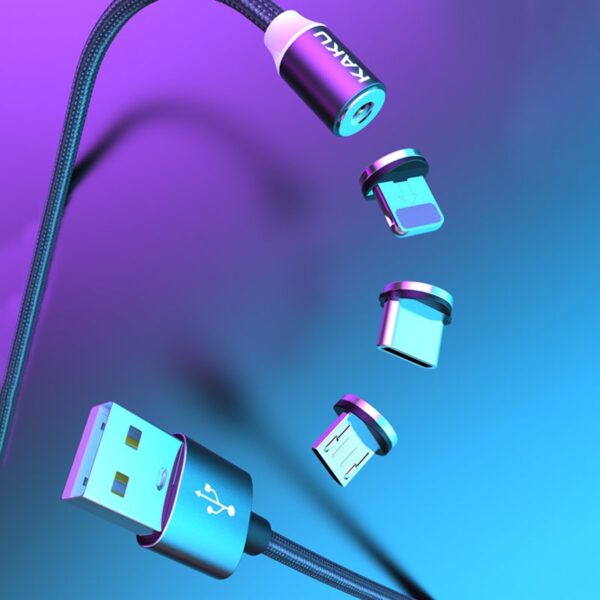 2 st usb-c magnet laddare svart - Image 4