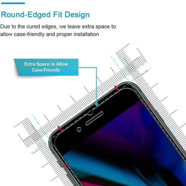 3 st skärmskydd för iphone 7/8 plus - Image 2
