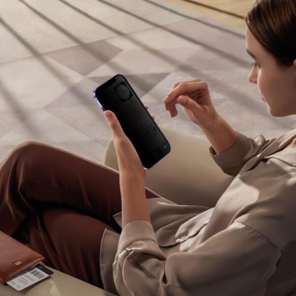 sekretess doubelfodral för Iphone 13 lila - Image 7