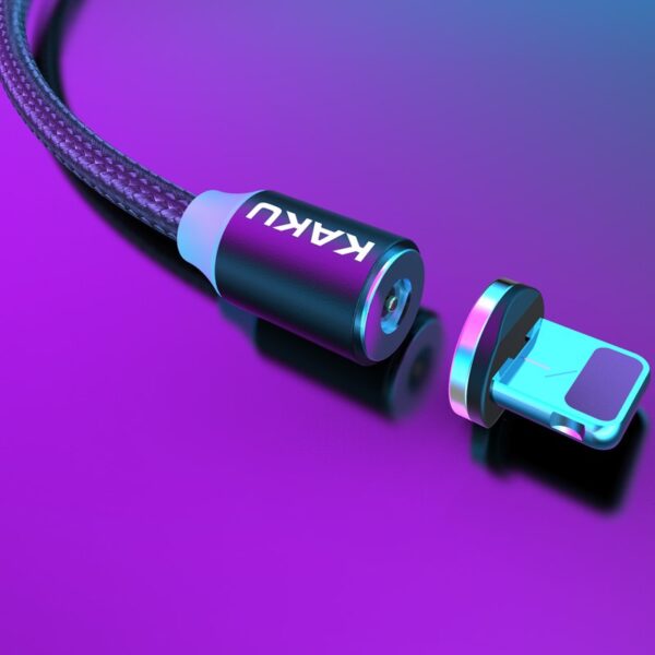 2 st usb-c magnet laddare svart - Image 3