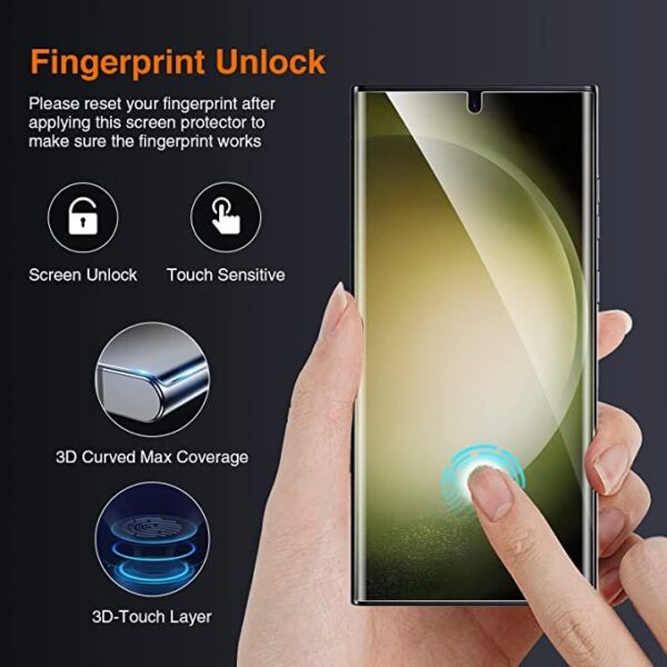 2 st nanofilm för Samsung S23 plus - Image 3