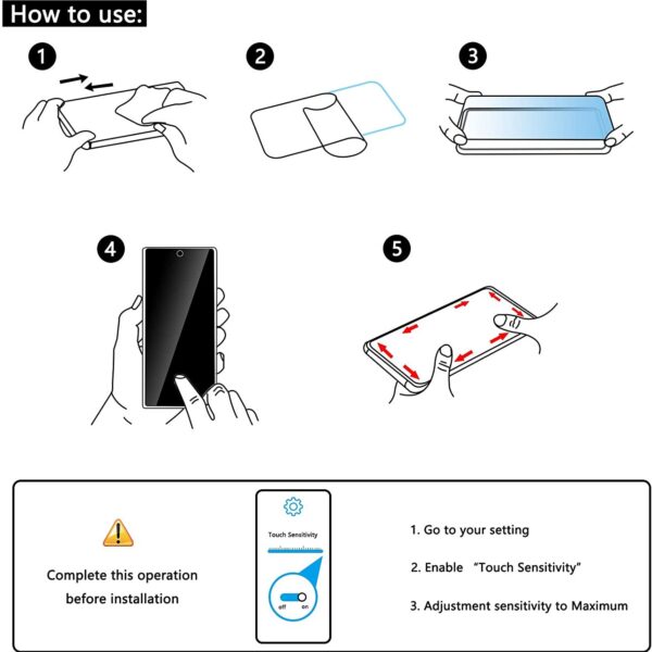 [2-pack]  Samsung Galaxy S21  skärmskydd - Image 7