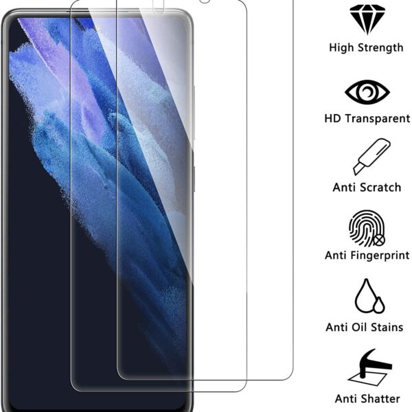 [2-pack]  Samsung Galaxy S21  skärmskydd - Image 2