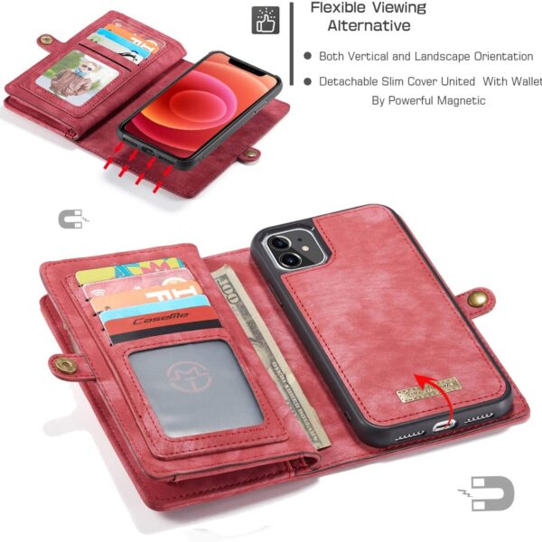 caseme 008 för iphone 11 röd - Image 5