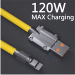 100W Hudvänligt silikonmaterial Snabbladdningskabel