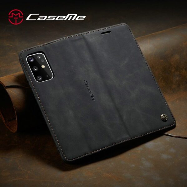 läderfodral för Samsung S22 ultra vinröd - Image 7