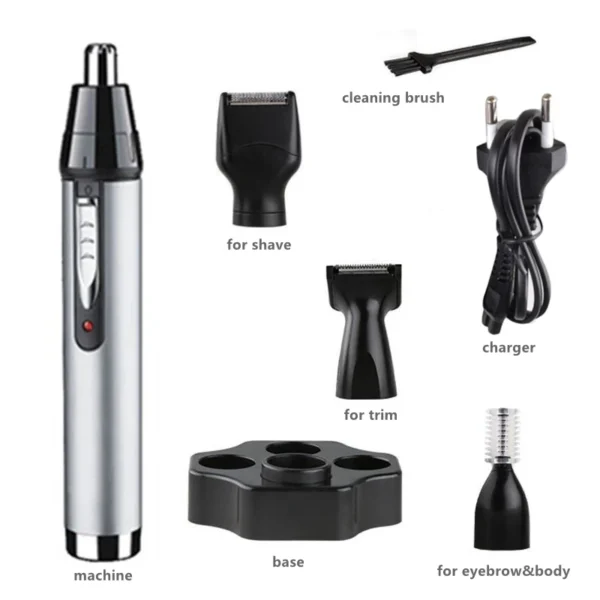 4in1 Rechargeable Nose Ear Hair Trimmer For Men - Image 6