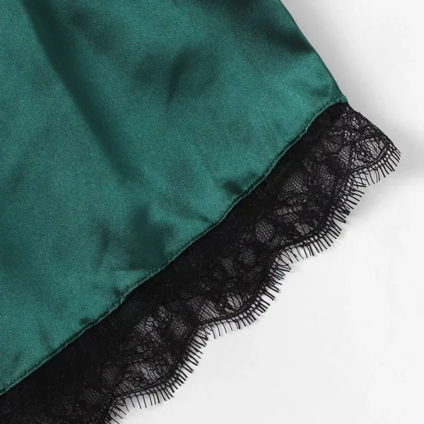 2 delars Nattkläder Underkläder|XXL|grönt| - Image 4