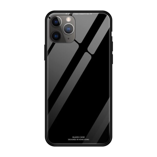 GLASfodral till IPHONE 12 PRO MAX svart