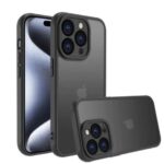 Panzer Matt fodral för Iphone 14 plus svart