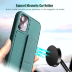 fodral med handrem för iphone 11 grön