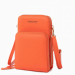 Mini Crossbody telefonväska för kvinnor orange
