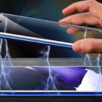 metallfodrall till iphone 11 pro blå