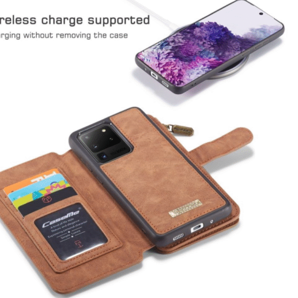 Läderfödral caseme 0018 för  iphone 12 mini brun - Image 7