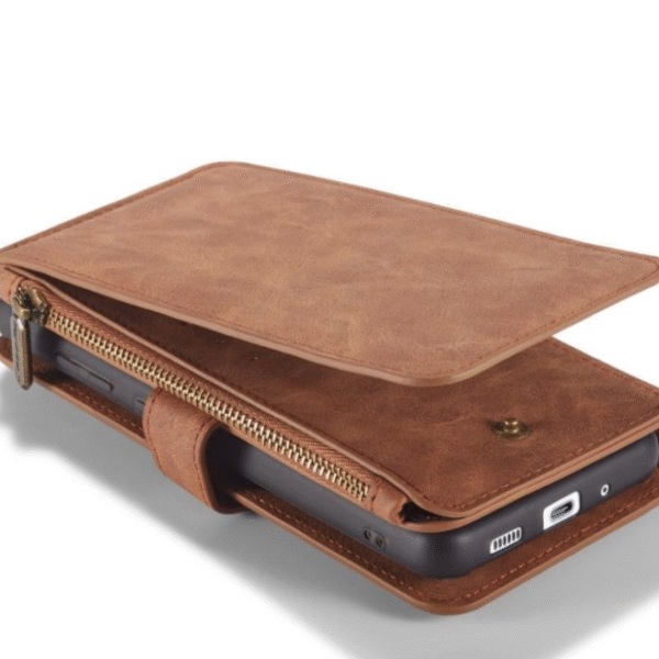 Läderfödral caseme 0018 för  iphone 12 mini brun - Image 6