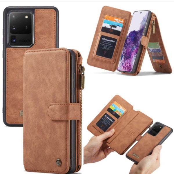 Läderfödral caseme 0018 för  iphone 12 mini brun - Image 4