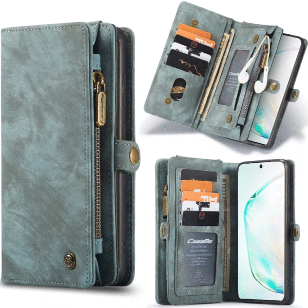 Läderfödral caseme 0018 för  iphone 12 mini blå - Image 2