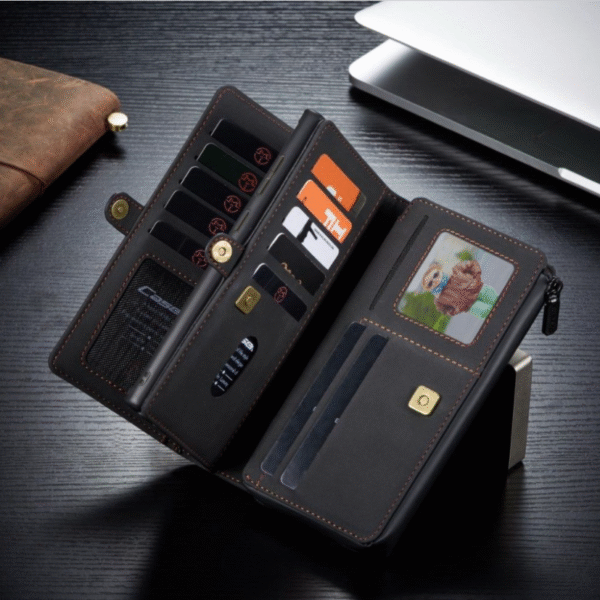 Läderfödral caseme 0018 för  iphone 12 mini svart - Image 5