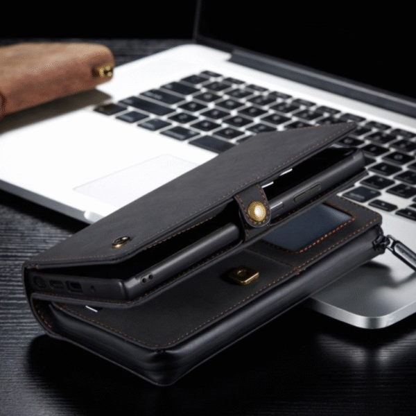 Läderfödral caseme 0018 för  iphone 12 mini svart - Image 4