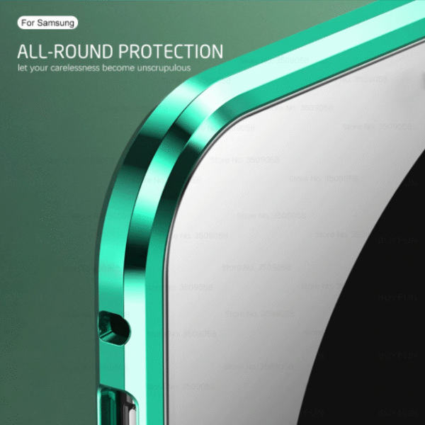 metallfodrall tillSamsung S20 plus grön - Image 4