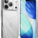 Matt TPU-skal för iphone 17 pro max glitter