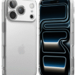 Slimmat Silikonfodral 1 mm – Transparent – iPhone 17 pro