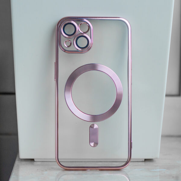 Chrome Mag-skal till iPhone 17 air roséguld - Image 9
