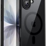 Chrome Mag-skal till iPhone 17 svart