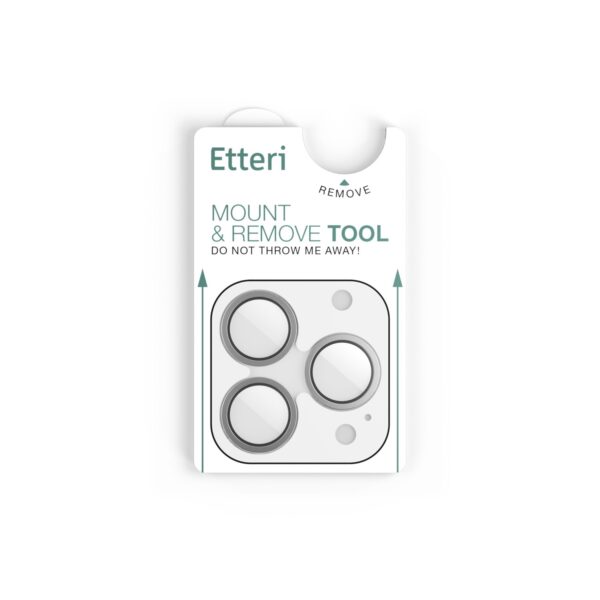 kameralinsskydd för iphone 17 pro/max grå - Image 5