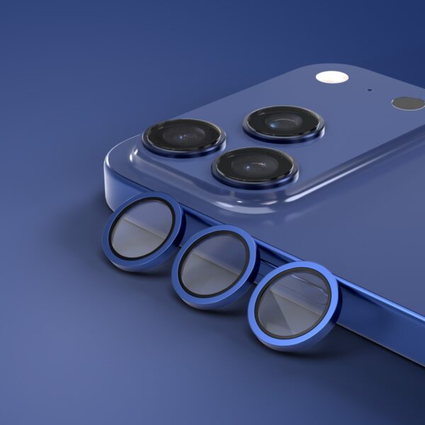 kameralinsskydd   för iphone 17 pro/max blå - Image 2